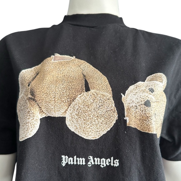 PALM ANGELS BROKEN BEAR TEE - Picture 3 of 5